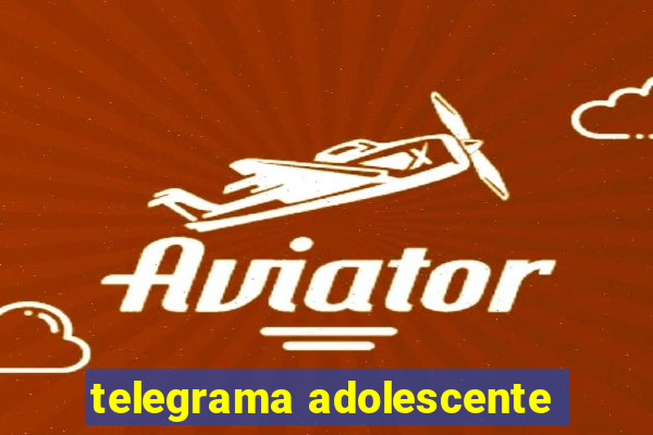 telegrama adolescente